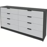 Комод Интерлиния Концепт КТ-К197 (серый/антрацит)