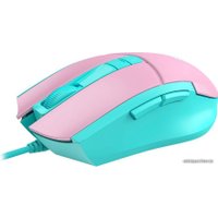 Игровая мышь A4Tech Bloody L65 Max (розовый/голубой)