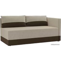 Тахта Лига диванов Никас 105199 (правый, бежевый/коричневый)