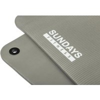 Набор для йоги Sundays Fitness Фитбол IR97402-75 + Коврик 1.2см IR97506 (серебристый, серый)