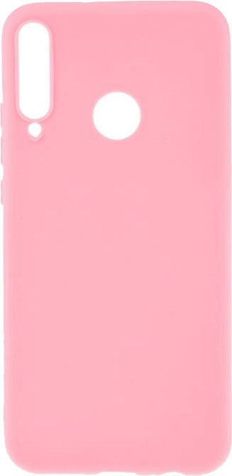 

Чехол для телефона Case Matte для Huawei P40 lite E/Y7P/Honor 9C (светло-розовый)