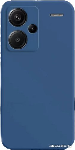 Чехол для телефона KST Silicone Cover для Xiaomi Redmi Note 13 Pro+ (темно-синий)