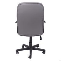 Офисное кресло AksHome Leonidas (кожзам, темно-серый)