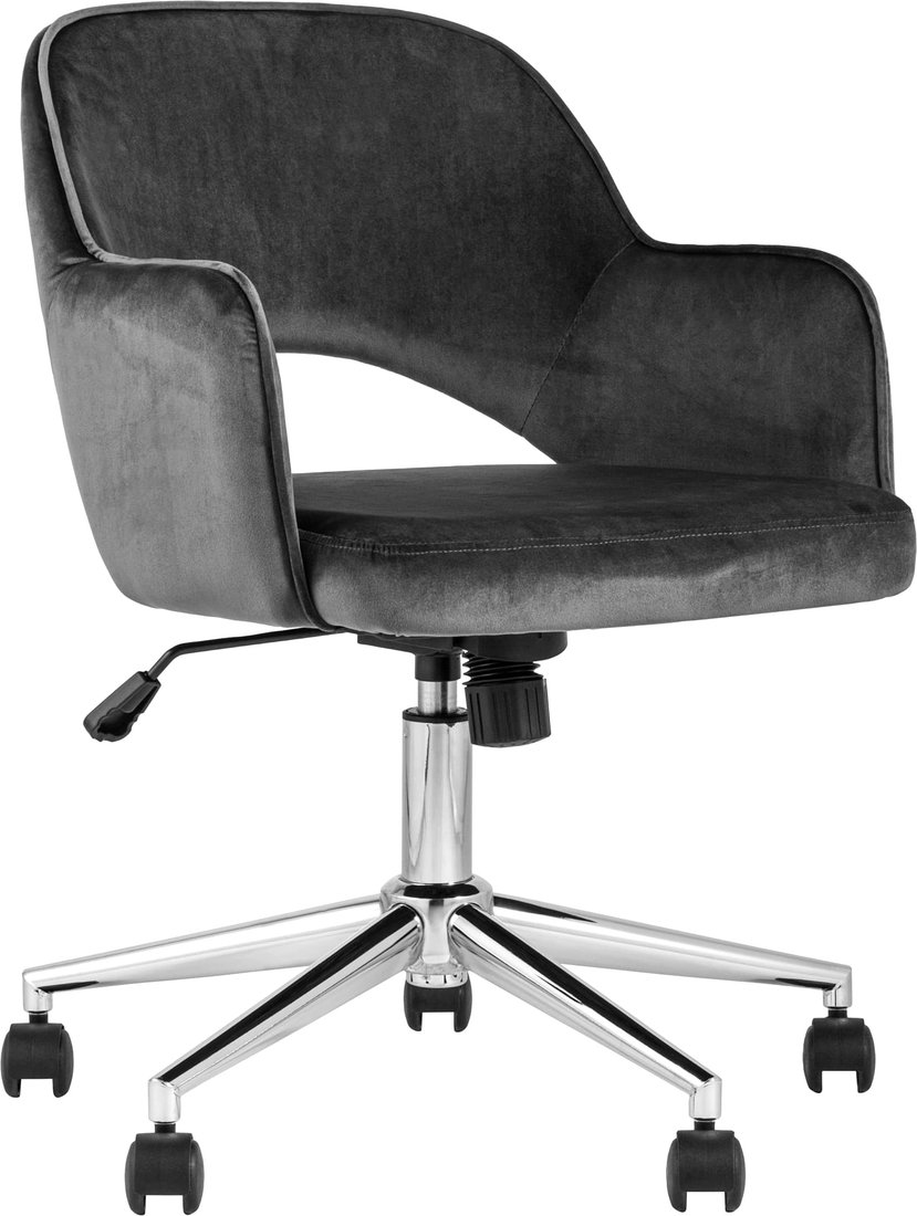 

Офисное кресло Stool Group Кларк велюр (серый)
