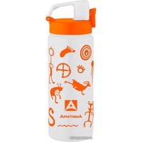 Термокружка Арктика 702-500 (белый/оранжевый)