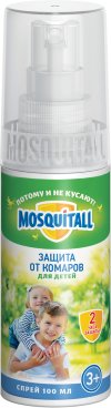 Спрей от насекомых Mosquitall Нежная защита для детей 100 мл