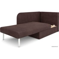 Тахта Мебель-АРС Алиса (велюр, шоколадный НВ-178/16)