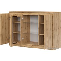 Комод НК-Мебель Stern Т-14 с витриной 72678287 (дуб вотан)