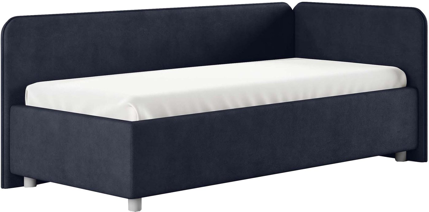 Кровать-тахта Сонум Capri R 90x200 (замша синий)