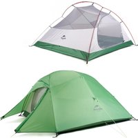 Треккинговая палатка Naturehike Cloud Up 3 Base (210T, зеленый)