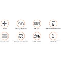 Клавиатура Keychron K3 V2 RGB K3-B3-RU (Gateron Low Profile Brown)