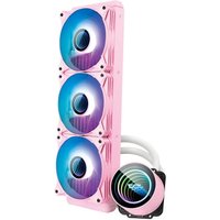Система жидкостного охлаждения для процессора dark Flash Twister DX-360 V2.6 ARGB (розовый) в Бобруйске