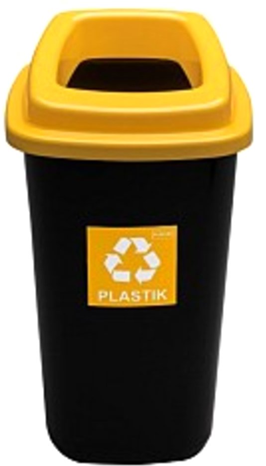 

Контейнер для раздельного сбора мусора Plafor Sort Bin 9018158 (черный/желтый)
