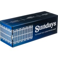 Нагревательный мат Sundays 375Вт (2.5м2)