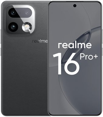 Телефон Realme 16 Pro+ 5G 12GB/512GB международная версия (серый)