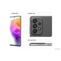 Телефон Samsung Galaxy A73 5G SM-A736B/DS 8GB/256GB Восстановленный by Breezy, грейд B (серый) в Гродно