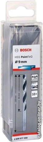 Набор сверл Bosch 2608577258 (10 предметов)