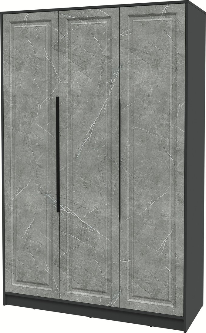 

Шкаф распашной Интерлиния Концепт КТ-Ш3 Деко (антрацит/керамика)