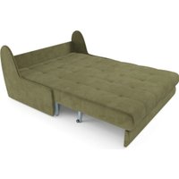 Диван Мебель-АРС Аккордеон Барон №2 ППУ 180x200 (Cabrio 29 зеленый)