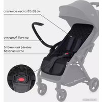 Коляска прогулочная «книга» Rant Sky RA400 (graphite)
