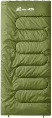 

Спальный мешок RSP Outdoors Breeze 250 R (зеленый, 190*75 см, молния справа)