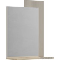 Зеркало Black Red White Domenica LUS/65 (глиняный серый/дуб сильвержек ореховый)