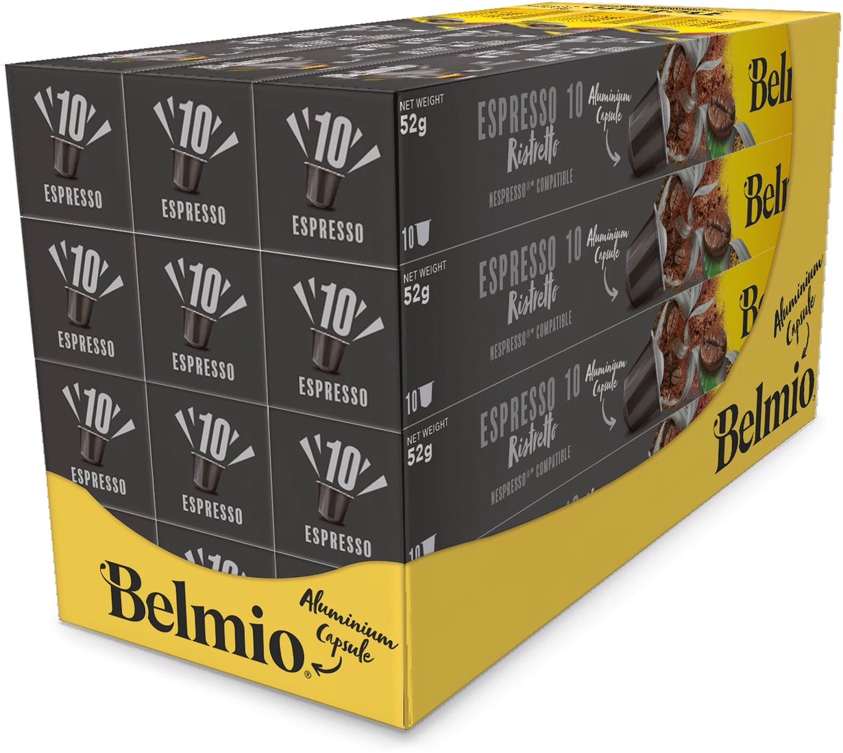 

Кофе в капсулах Belmio Espresso Ristretto 10 в капсулах 120 шт