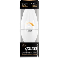 Светодиодная лампочка Gauss Candle-dim E14 7 Вт 3000 К 103101107-D