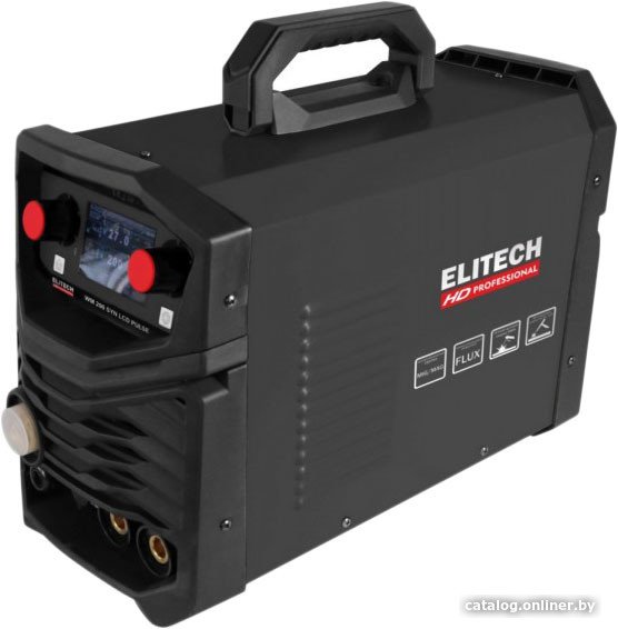Сварочный инвертор ELITECH HD Professional HD WM 200 SYN LCD PULSE