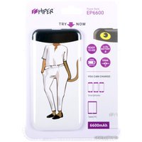 Внешний аккумулятор Hiper EP6600 (мистер кот)