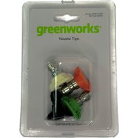 Комплект насадок Greenworks 5201407 (4 шт)