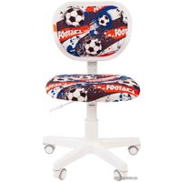 Компьютерное кресло CHAIRMAN Kids 106 (белый/футбол)