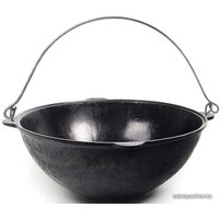 Казан Grand Metall Invest Узбекский с ручкой 4.5 л, плоское дно