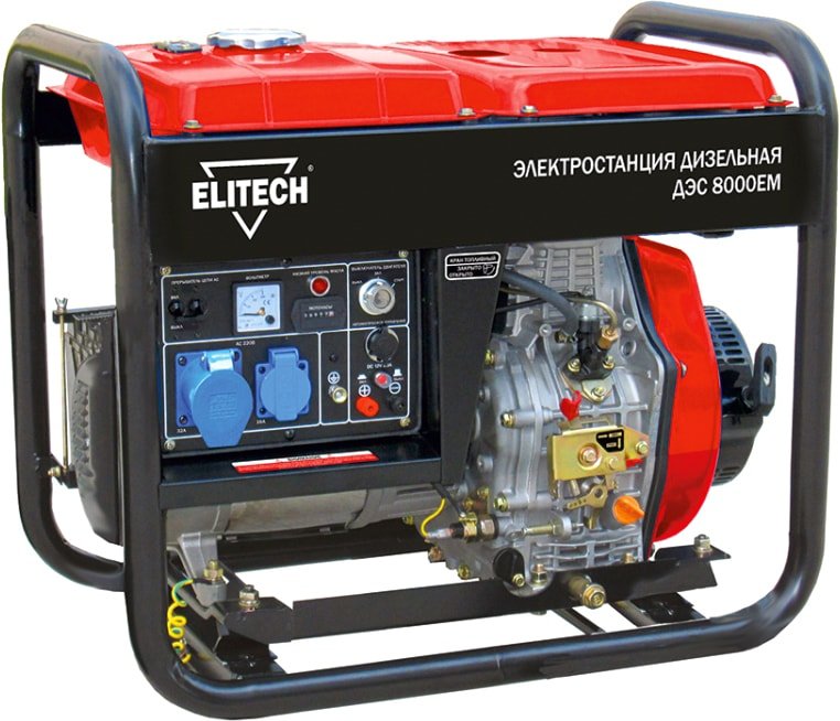

Дизельный генератор ELITECH ДЭС 8000ЕМ