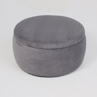 Пуфик Делком40 Сату 01 Zoom NEW Ash 21 (серый) в Солигорске