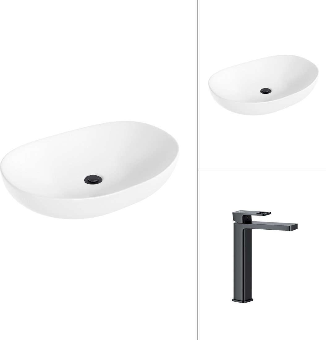 

Умывальник Lauter 21502 + Cascade 21СК0655BS