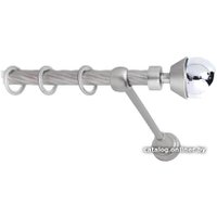 Карниз для штор Lm Decor Мельба (сатин, витая, 4м 16мм, 1 ряд)