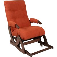 Кресло-глайдер Glider Балтик (кирпично-красный/орех антик)