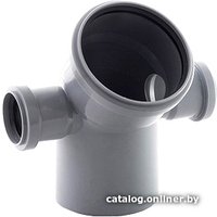Фитинг РосТурПласт Отвод для внутренней канализации 110х50х50х45° лев./прав.