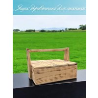 Фудбокс Florbox C крышкой большой 33x33x23.8 см (обжиг)