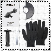 Угловая шлифмашина Bort BWS-18Li-XDK (без АКБ) в Барановичах