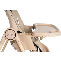 Высокий стульчик Costa Mercy (бежевый)