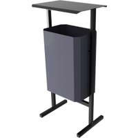 Уличная урна Allerd Стандарт 35л (серый)