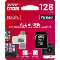 Карта памяти GOODRAM ALL in ONE microSDXC M1A4-1280R12 128GB