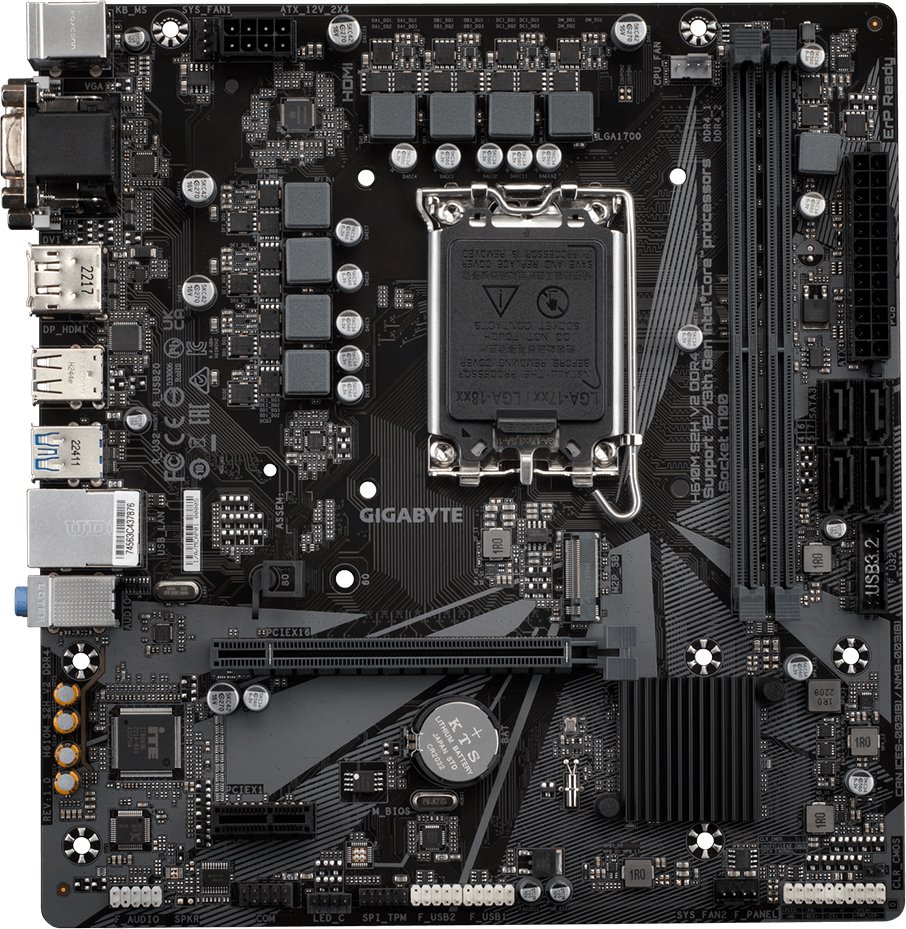 

Материнская плата Gigabyte H610M S2H V2 DDR4 (rev. 1.0)