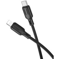 Кабель Borofone BX113 USB Type-C - Lightning (1 м, черный) в Витебске