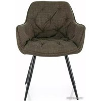 Стул с подлокотниками Signal Cherry Bjorn 77 (оливковый/черный)