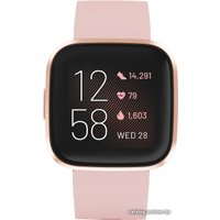 Умные часы Fitbit Versa 2 (розовый/золотистый алюминий)