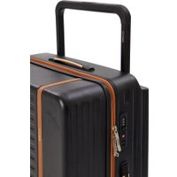 Чемодан-спиннер L'Case Milan-L 110 л (черный)