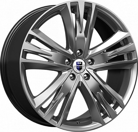 

Литые диски K&K Атлас 20x8.5" 5x108мм DIA 63.35мм ET 45мм Дарк платинум